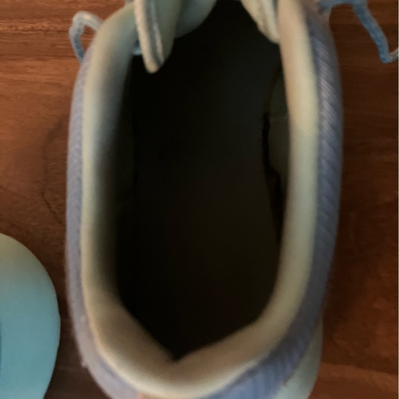 Used 2015 Nike Roshe Run Baby Blue Athletic Sneakers Sz US 7Y , ID = 599729-405. - Picture 11 of 13